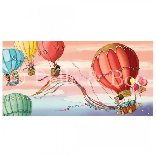 Panoramakortti Belle&Boo Kuumailmapallo