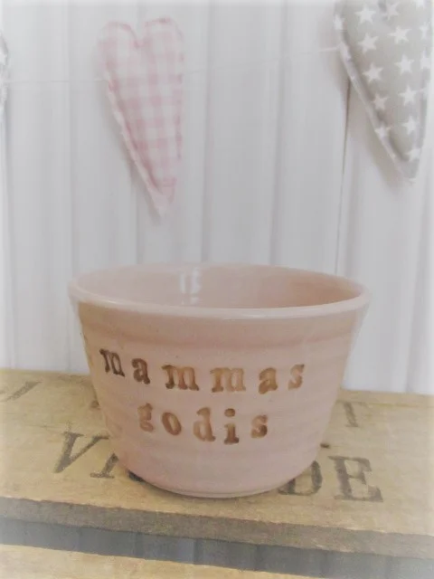 Kulho vaaleanpunainen "Mammas godis"