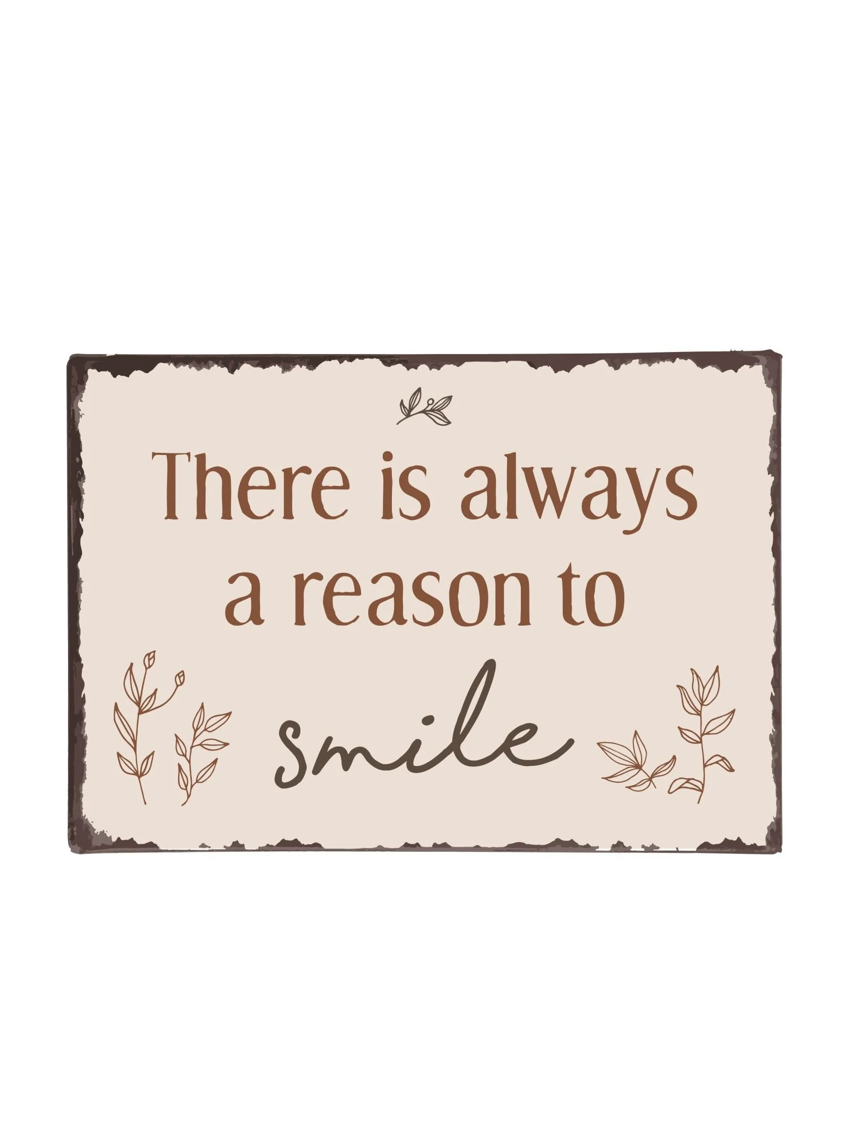 Metallikyltti "Smile" Ib Laursen