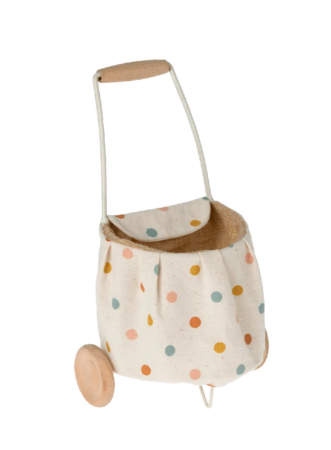 Maileg Miniature trolley ostoskärryt