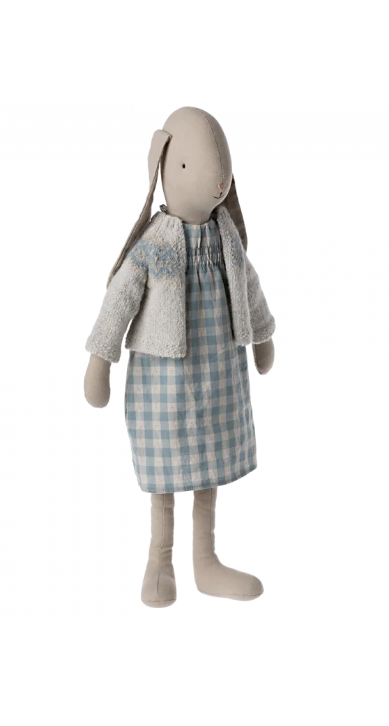 Maileg Bunny koko 4, with cardigan