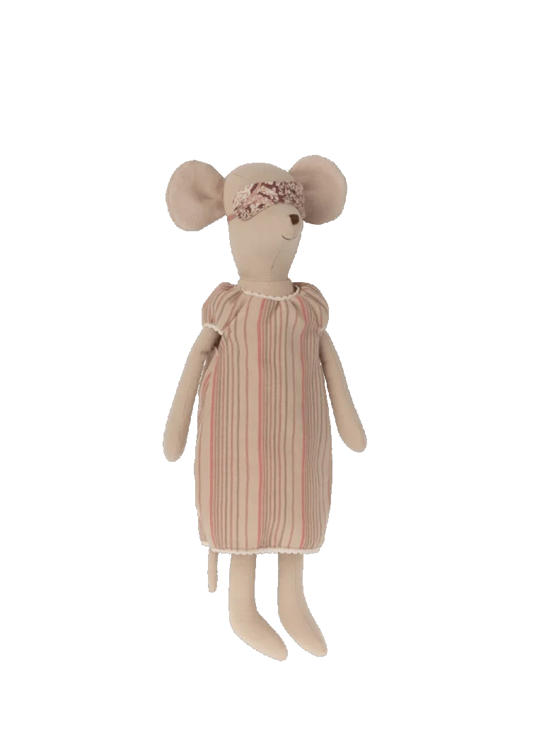 Maileg Mediumhiiri tyttö yöpuvussa